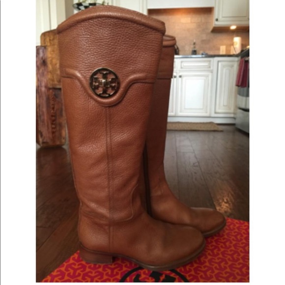 SOLD - Tory Burch Selma Riding Boots - Size 5.5M - Picture 3 of 7